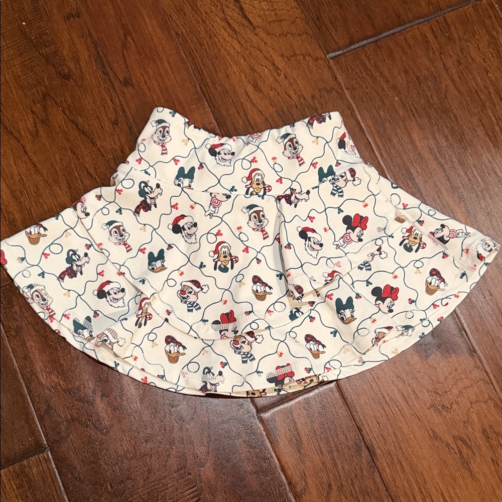Kids Cartoon Print Skort